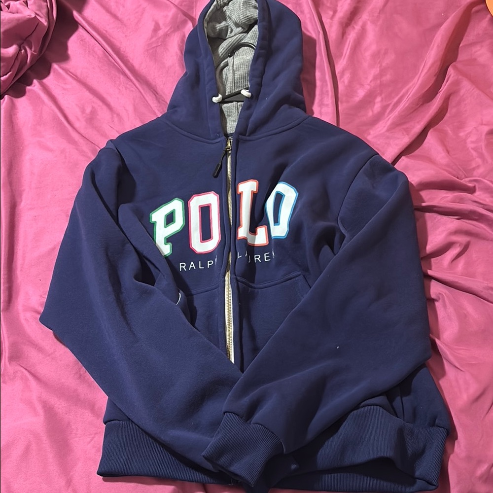 Polo by Ralph Lauren Blue Sweatshirt Casual Comfort